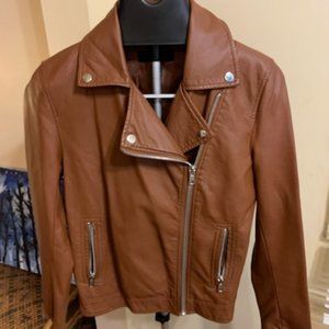 Forever 21 Faux Leather (Vegan)   moto jacket